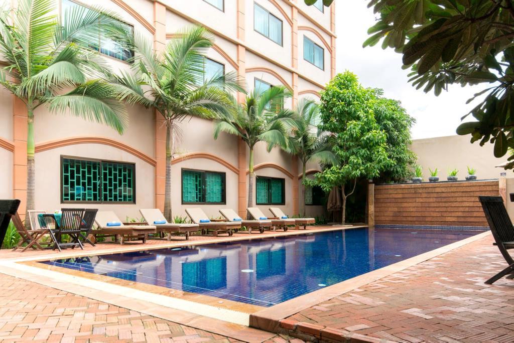 סיאם ריפ Gloria Angkor Hotel מראה חיצוני תמונה