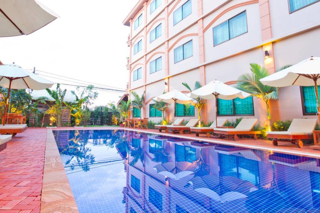 סיאם ריפ Gloria Angkor Hotel מראה חיצוני תמונה