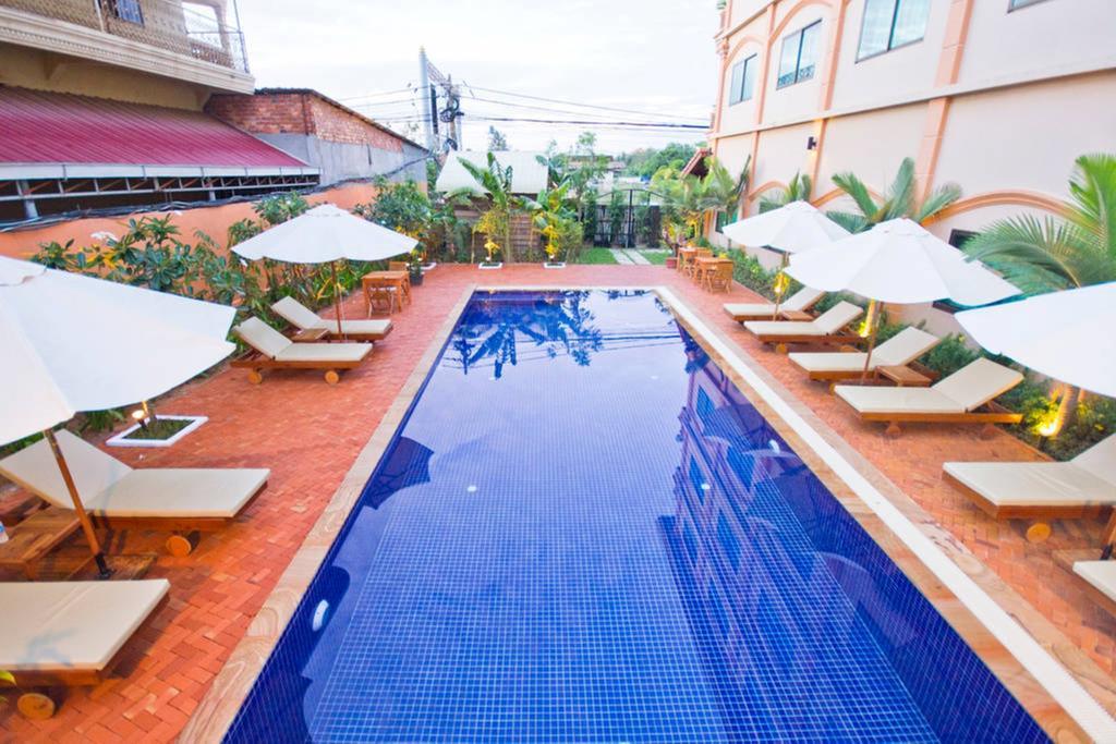 סיאם ריפ Gloria Angkor Hotel מראה חיצוני תמונה