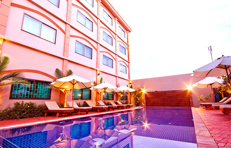 סיאם ריפ Gloria Angkor Hotel מראה חיצוני תמונה